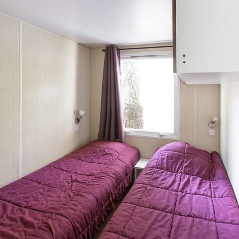 MOBILHOME 4 personnes - Double 33m² / 2 chambres / 2 salles d'eau / clim