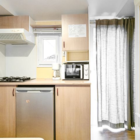 Bungalow 3 persons - Wooden bungalow 18m² - without sanitary facilities