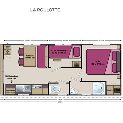 Accommodatie 4 personen