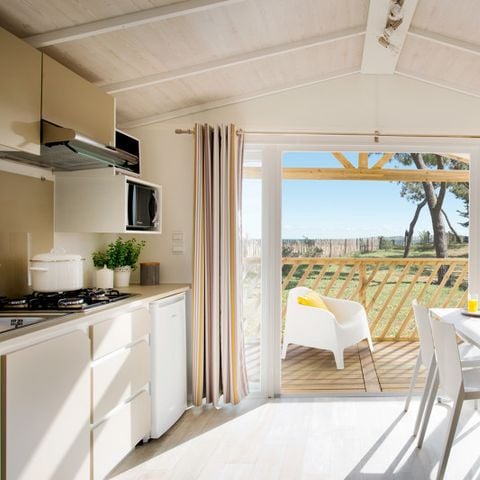 Mobilheim 4 Personen - STANDARDLOGGIA