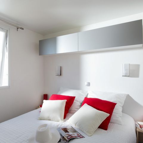 MOBILHOME 4 personas - Face Confort 25m² (2 habitaciones) + TV + Terraza - Llegada domingo