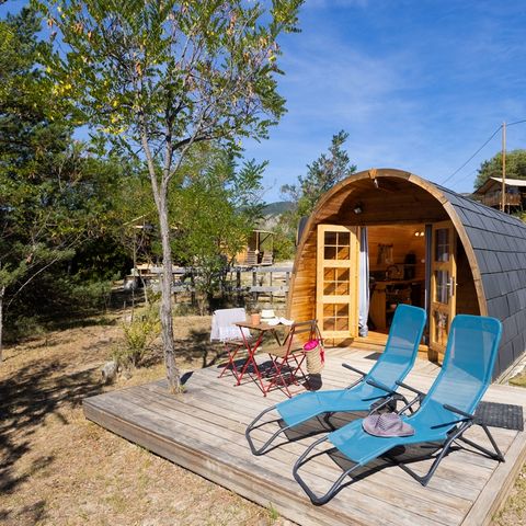 Hébergement 2 personnes - POD chalet
