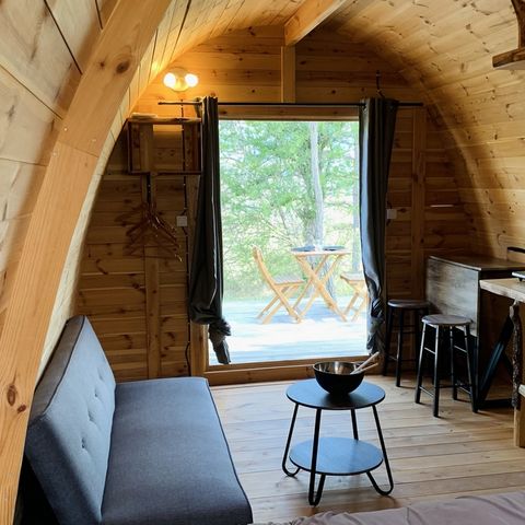 Hébergement 2 personnes - POD chalet
