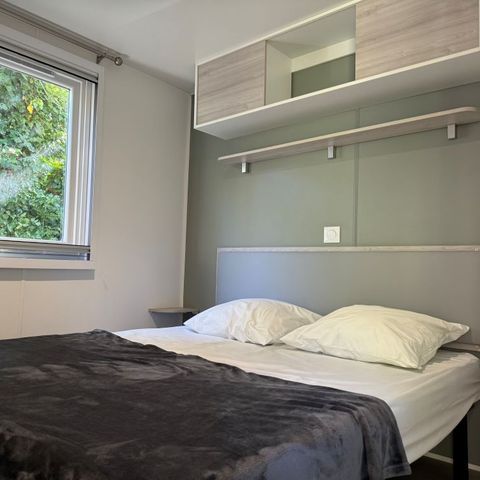 MOBILHOME 6 personas - Premium "EVO" 29m² - 2 habitaciones - Aire acondicionado - BT - Horno - Terraza sombreada