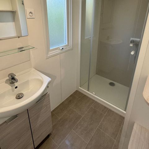 MOBILHOME 6 personas - Premium "EVO" 29m² - 2 habitaciones - Aire acondicionado - BT - Horno - Terraza sombreada