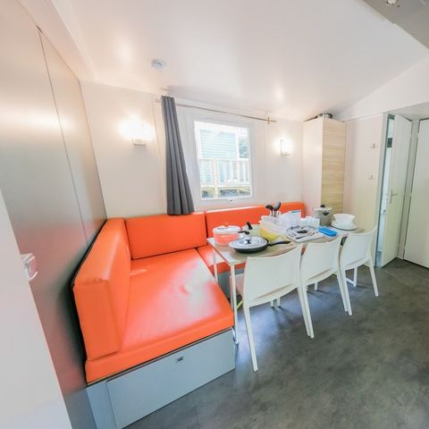 Mobilheim 6 Personen - Komfort +, 3 Zimmer