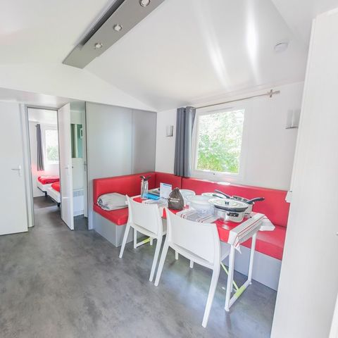 Mobilheim 4 Personen - PREMIUM 2 SCHLAFZIMMER