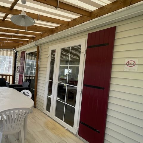 BUNGALOW 4 personnes - MOBILHOME LF 42 - 2 CH - 43 m2 - CLIM - LV - LL - 4 pers.