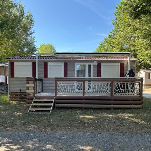 MOBILE HOME 5 people - 3 bedrooms - CLIM - TV