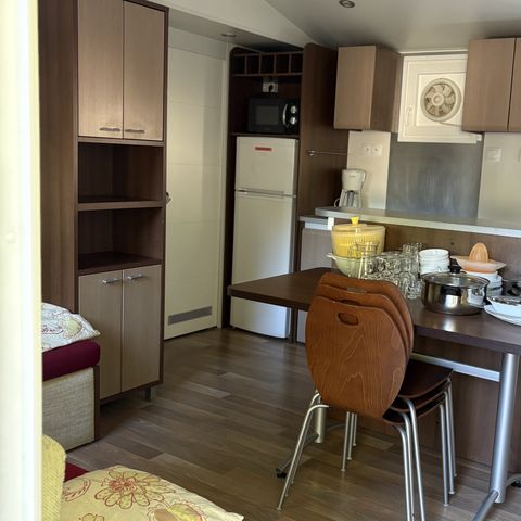 Mobilheim 5 Personen - 3 Schlafzimmer - KLIMA - TV