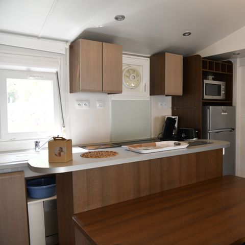 Mobilheim 5 Personen - 3 Schlafzimmer - KLIMA - TV