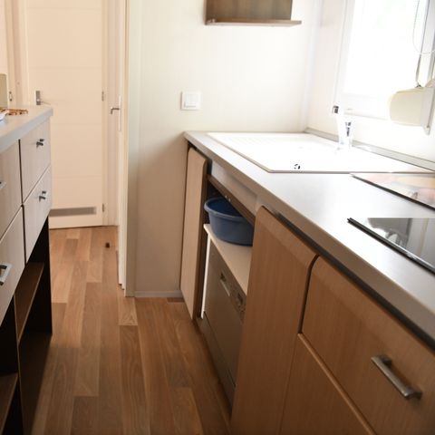 MOBILHOME 5 personnes - 3 chambres - CLIM - TV