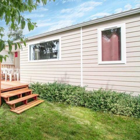 Mobilheim 6 Personen - Mobilheim Homair Vacances auf dem Campingplatz St Aygulf-Plage Comfort | 3 Zi. | 6 Pers. | Einfache Terrasse | Klim.