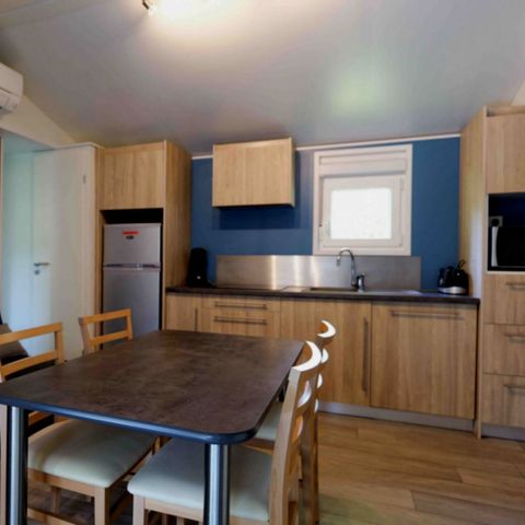 Mobilheim 5 Personen - 3CH 5 PERS KLIMATISIERT + TV