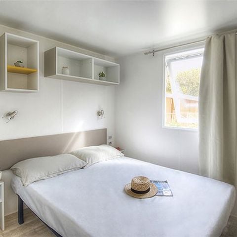 Mobilheim 4 personen - Classic | 2 Zi. | 4 Pers. | Erhöhte Terrasse | Klimaanlage | TV