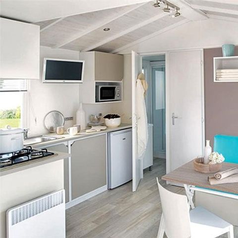 MOBILHOME 4 personnes - Comfort | 2 Ch. | 4 Pers. | Petite Terrasse | Clim. | TV