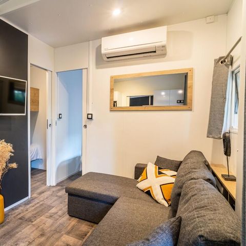 Stacaravan 6 personen - Cottage 4 Kamers 6 Personen Airconditioning + TV