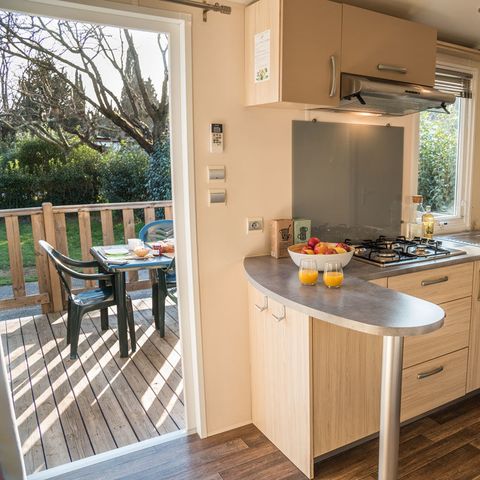 Stacaravan 4 personen - Cottage Esterel 3 Kamers 4 Personen Airconditioning + TV