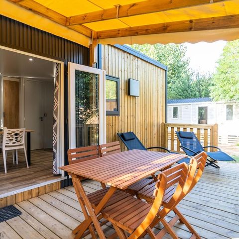 Stacaravan 4 personen - Cottage 3 Kamers 4 Personen Airconditioning + TV