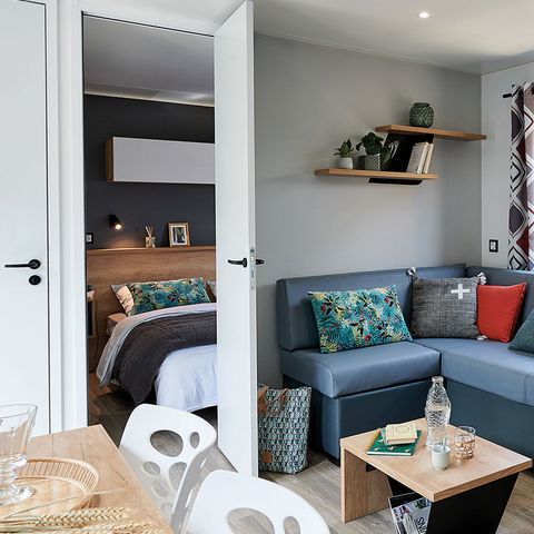 MOBILHOME 4 personnes - Cottage 3 Pièces 4 Personnes Climatisé + TV