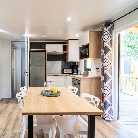 CASA MOBILE 4 persone - Cottage 3 Camere 4 Persone Aria condizionata + TV