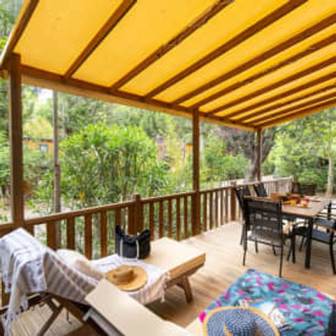 Mobilhome 4 personnes - Cottage Azur 4p 2ch ****