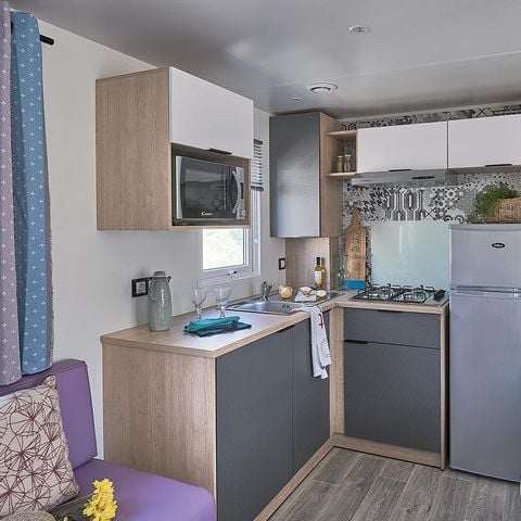 Stacaravan 6 personen - MH3 Lodge Grand confort