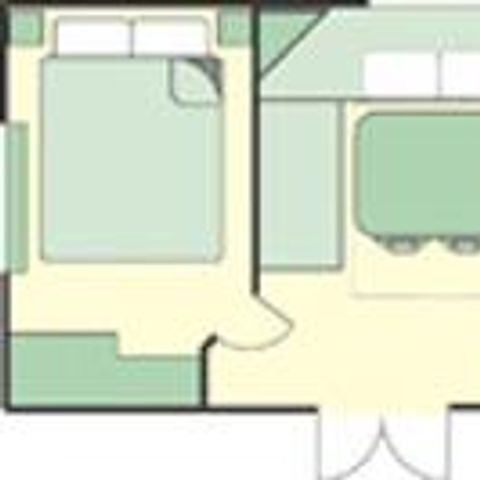 Stacaravan 5 personen - MH2 Verona