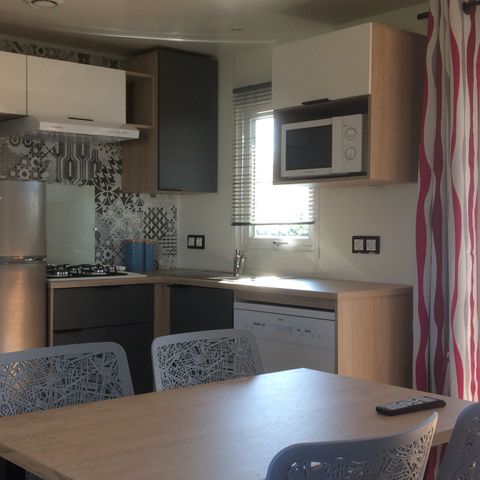 Stacaravan 4 personen - 2 slaapkamers voor 4 personen TV Airconditioning