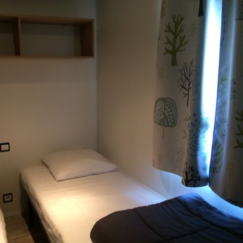 Stacaravan 6 personen - 3 slaapkamers 6 personen TV Airconditioning