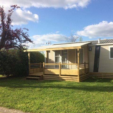 MOBILHOME 6 personas - Premium 3 dormitorios 2 baños TV Aire acondicionado