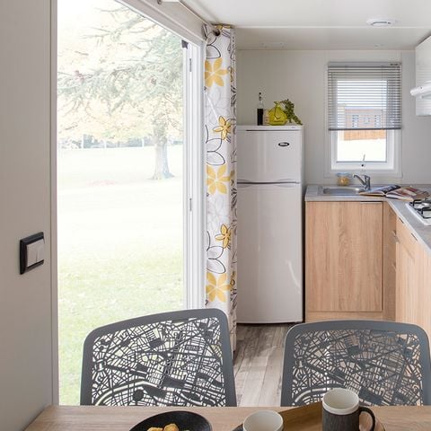 MOBILHOME 6 personas - Premium 3 dormitorios 2 baños TV Aire acondicionado