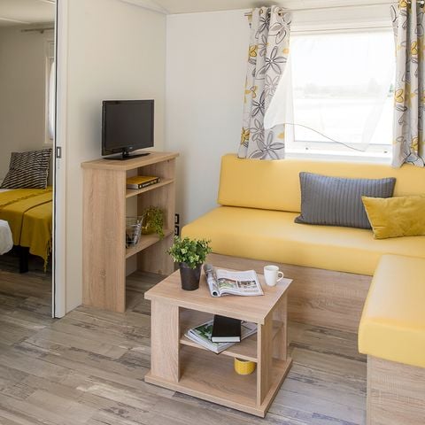 MOBILHOME 6 personas - Premium 3 dormitorios 2 baños TV Aire acondicionado