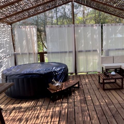 CHALET 3 persone - Cabina Jacuzzi 2 persone