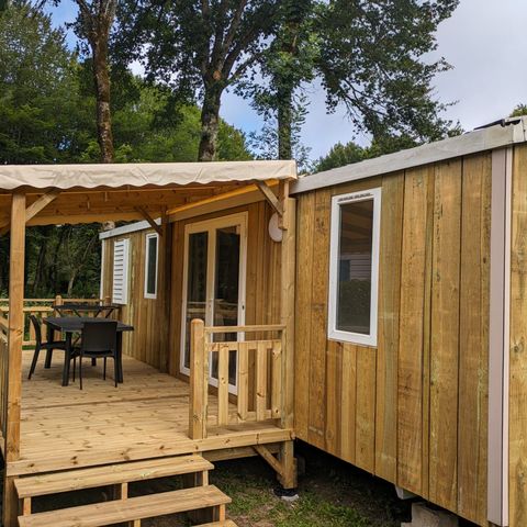 Mobile home 8 persons - Cottage Bergerac 3 bedrooms 6/7 pers.