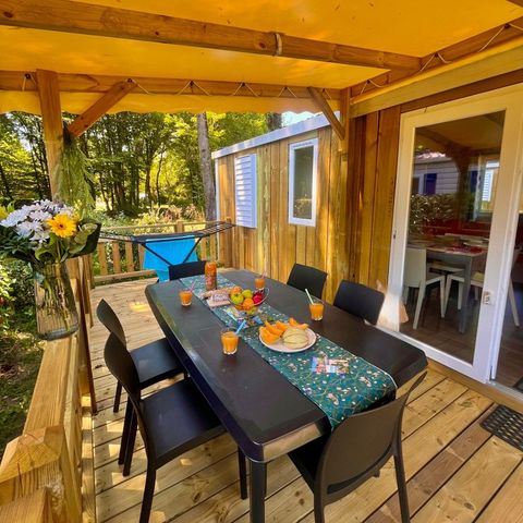 Mobile home 8 persons - Cottage Bergerac 3 bedrooms 6/7 pers.