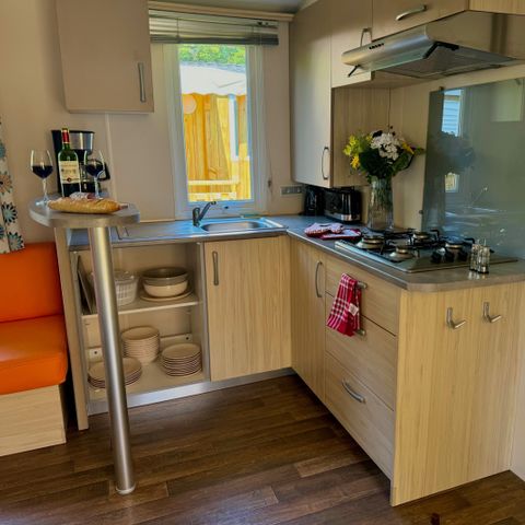 Stacaravan 8 personen - Comfort Cottage 3 slaapkamers 6/8 pers.