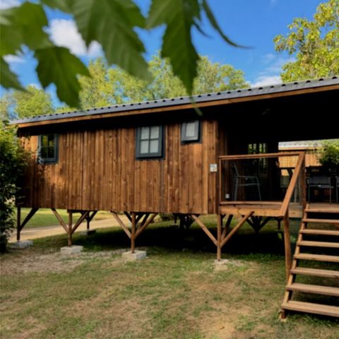 CHALET 7 personas - Cabaña de madera Premium 5/7 personas