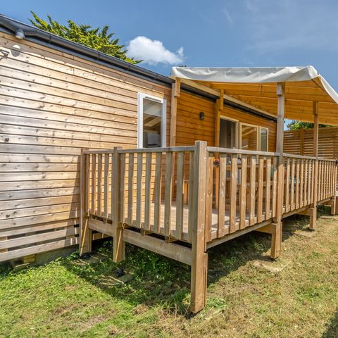 Stacaravan 4 personen - Cottage Privilège 2 slaapkamers 4/6 pers