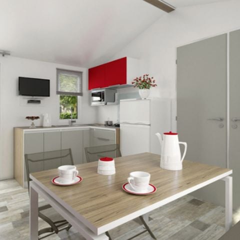 Stacaravan 4 personen - Cottage Privilège 2 slaapkamers 4/6 pers