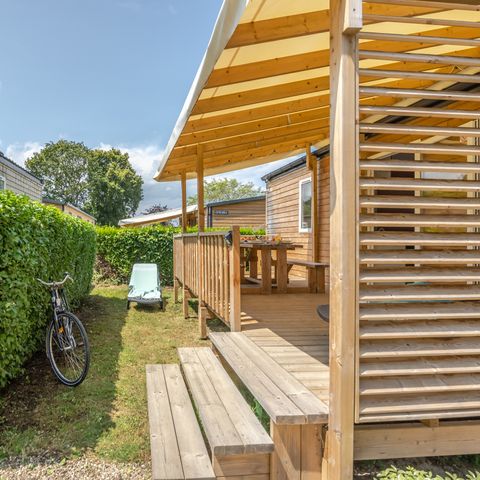 Stacaravan 4 personen - Cottage Privilège 2 slaapkamers 4/6 pers