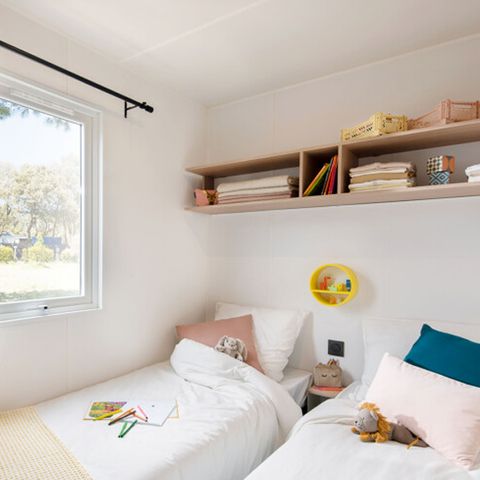 Stacaravan 6 personen - Cottage Privilège 3 slaapkamers 6/8 pers