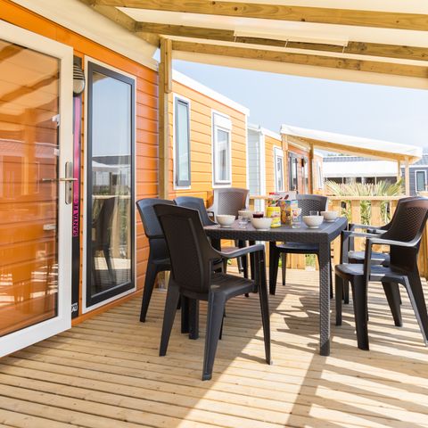 MOBILE HOME 6 people - Cottage Privilège 3 Bedrooms - 2 bathrooms 6/8 pers