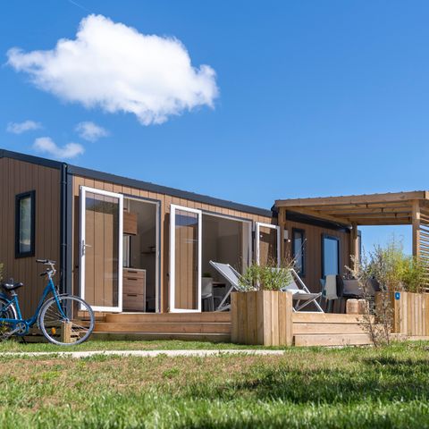 Mobilheim 4 personen - PREMIUM 2 Schlafzimmer