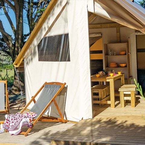Tent 4 persons - Lodge Comfort 2 rooms