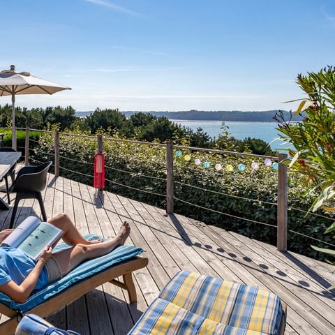 Mobile home 4 persons - PREMIUM - 2 bedrooms - sea view