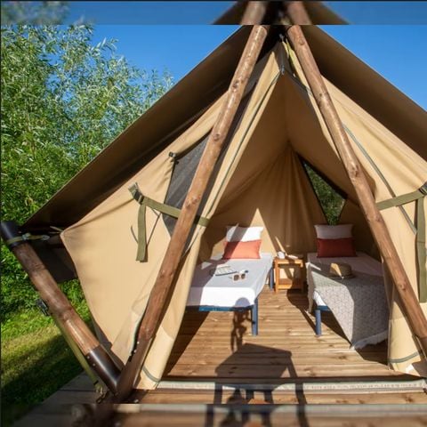 Zelt 2 personen - Insolite Confort 1 Zimmer (ohne Küche - ohne Sanitäranlagen)