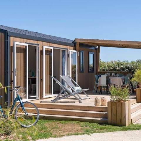 Mobilhome 6 personnes - PREMIUM - 3 chambres - vue mer