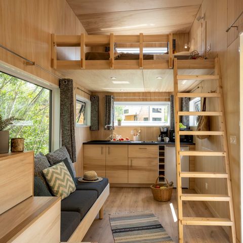 Accommodatie 4 personen - Tiny house PREMIUM- 2 slaapkamers