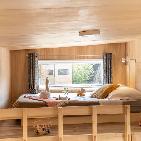 Accommodatie 4 personen - Tiny house PREMIUM- 2 slaapkamers